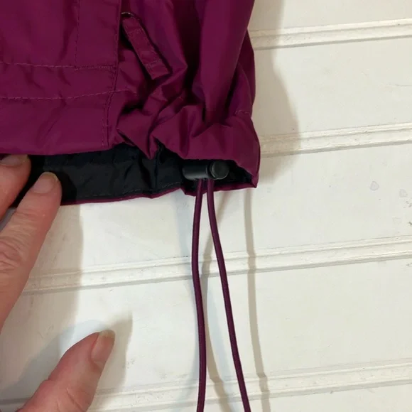 Columbia Purple Waterproof Jacket High Collar - Picture 8 of 10